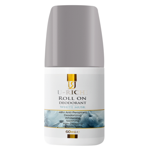 يوريتشي رول اون تفتيح ومزيل عرق وايت مسك 60 مل