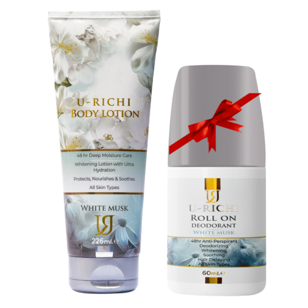 Body Lotion White Musk + Deodorant White Musk Free