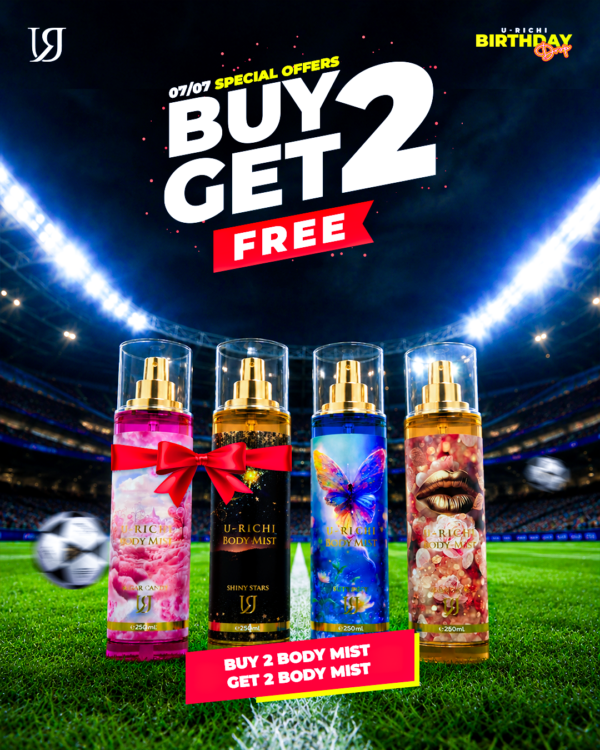 يوريتشي بودي ميست Buy 2 Get 2 Free