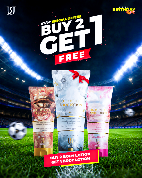 يوريتشي بودي لوشن Buy 2 Get 1 Free