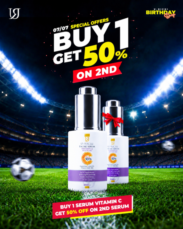 يوريتشي سيروم فيتامين سي Buy 1 Get 50 % 0n 2nd